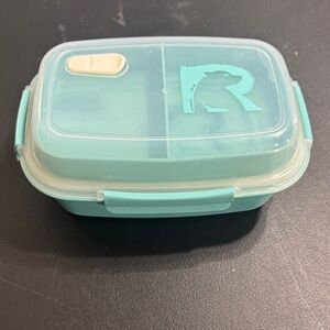 Teal Lunch Container with Lid